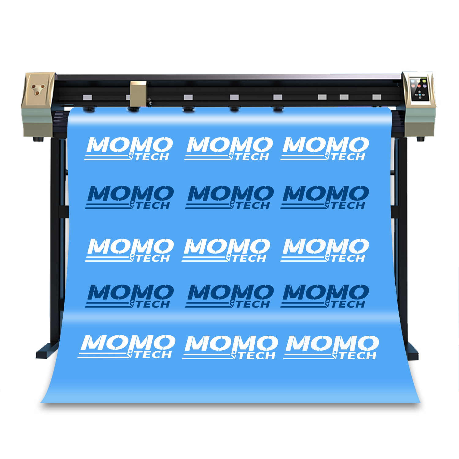 MOMOTECH 60″Servo Motor Automatic Contour Cutting Plotter for Office Includes Signmaster Software for Sign Design - Image 4